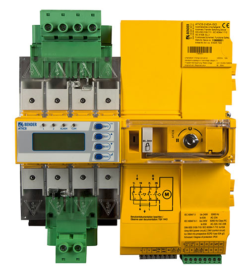 Changeover devices acc. to SIL2 up to 160 A